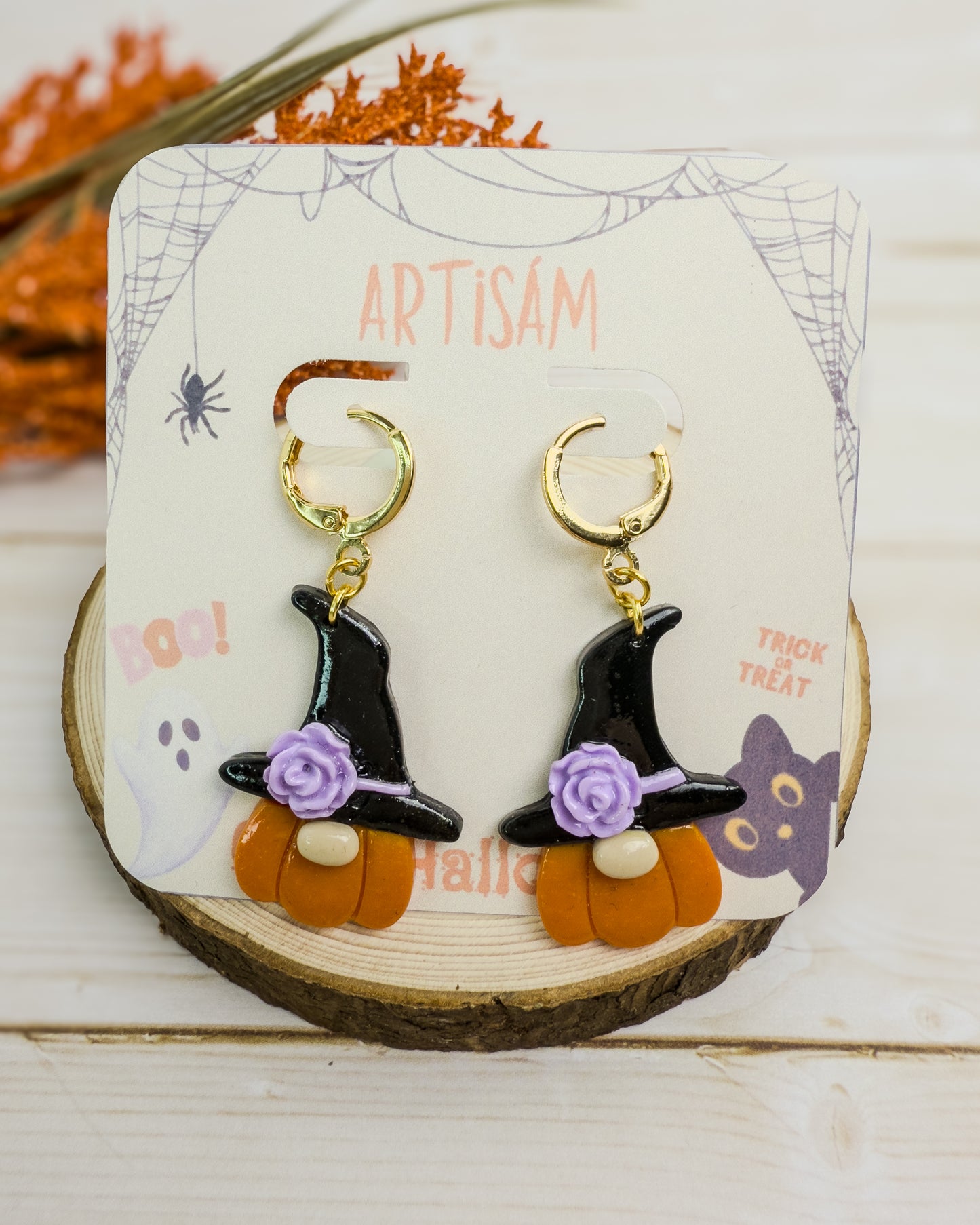 Witchy Pumpkin Charm
