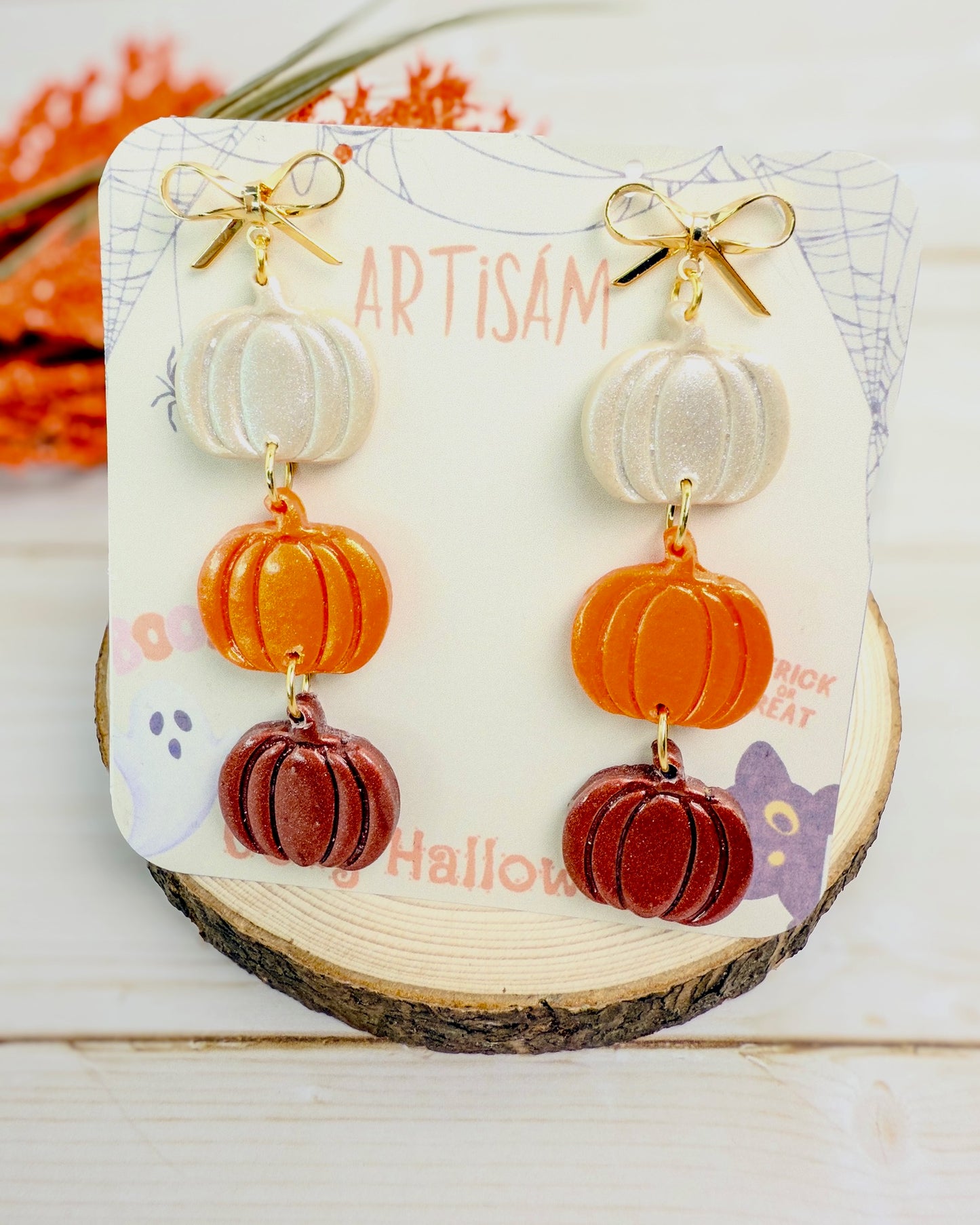 Pumpkin Patch Earrings
