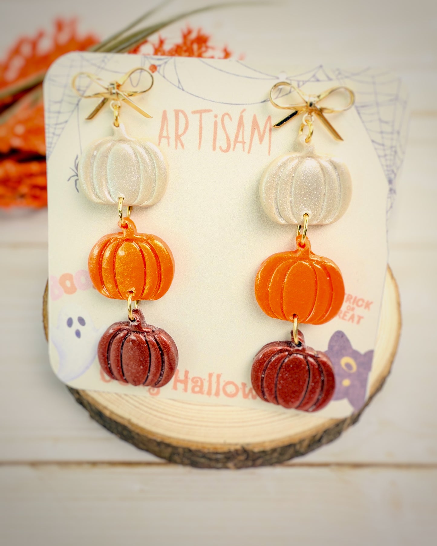 Pumpkin Patch Earrings