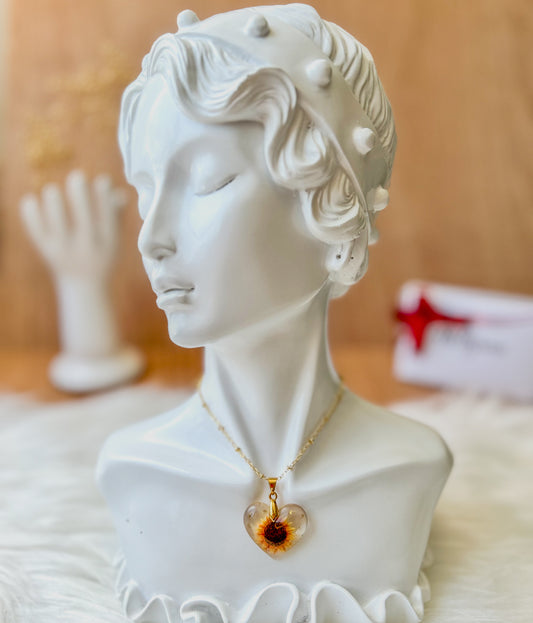 Sunflower Necklace